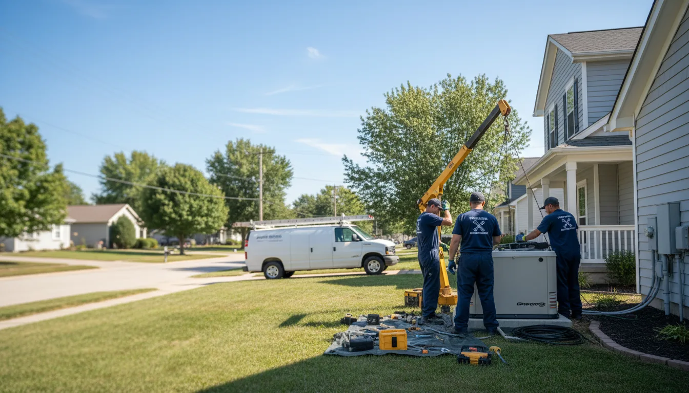 Generator Installation in Oakwood, GA near me